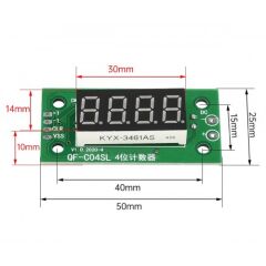 4 Bit Sayıcı Modül 0.36'' QF-C04SL
