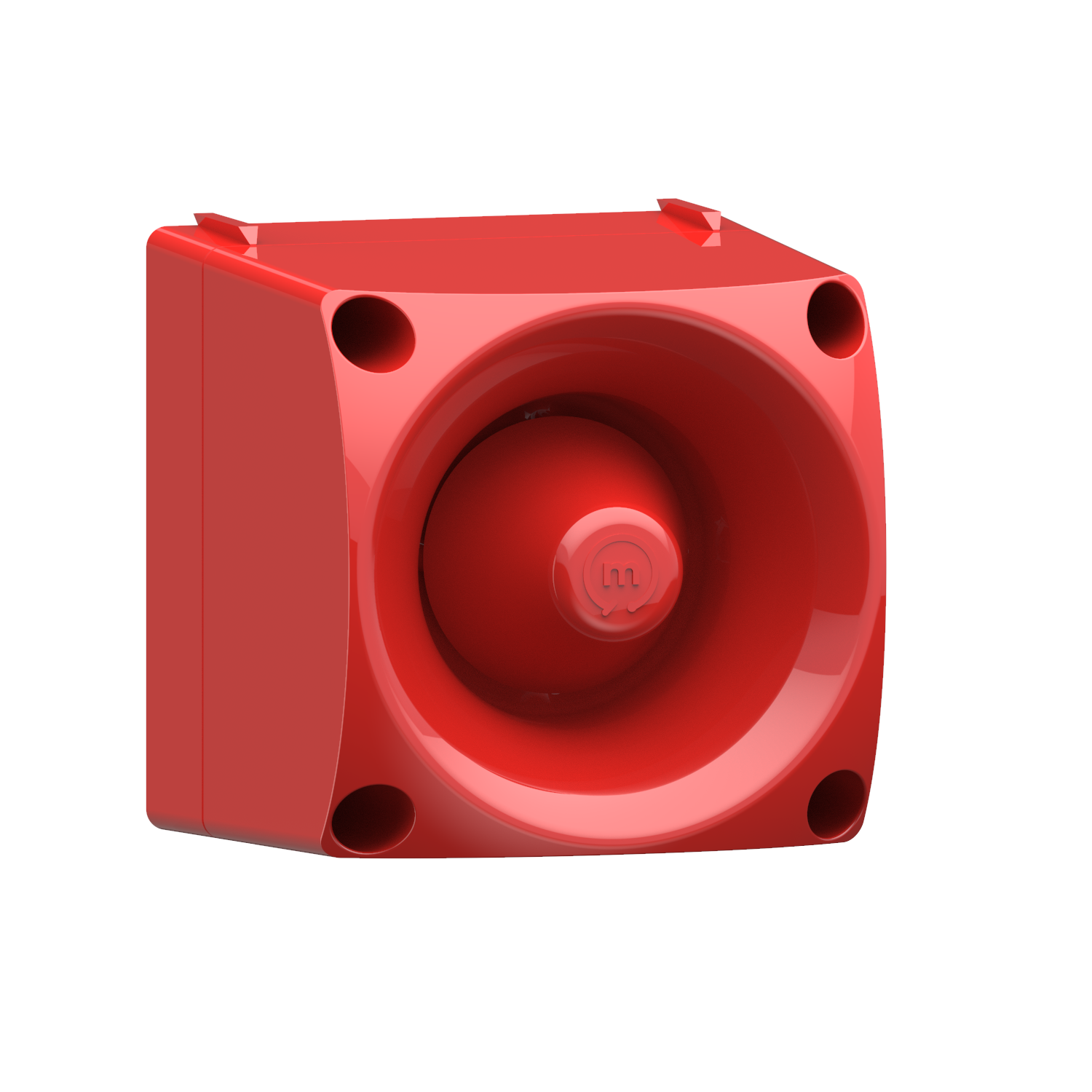 Endüstriyel 43 Sesli Siren Kırmızı Gövde MS 3030.10.12-30VDC