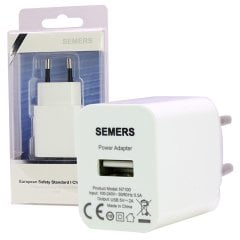 Semers 5V 2A Smart Telefon Şarj Cihazı
