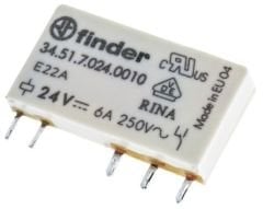 34.51.7.024.0010 Serisi Ultra İnce Pcb Röle