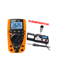 HT-Italia HT62 True RMS Dijital Multimetre Kampanyası - Class 927-I Isı Ayarlı Analog Havya Hediyeli