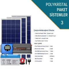 Ev Güneş Enerji Paketimiz KO-MSS