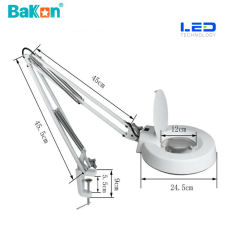 Bakon BK500C LED 3X Akrobat Büyüteç