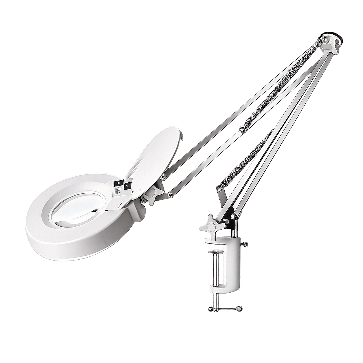 Bakon BK500C LED 5X Akrobat Büyüteç Masa Tipi Aydınlatmalı Büyüteç