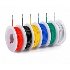 6 Renk 24Awg 60Metre Elektrik Kablo Seti