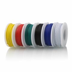 6 Renk 24Awg 60Metre Elektrik Kablo Seti