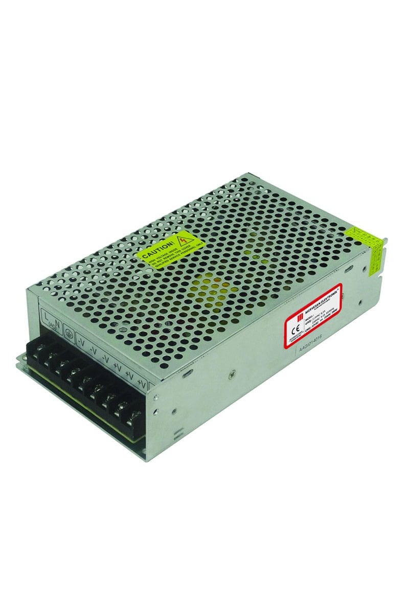 Mervesan MT-120-12 120W 12 Vdc 10A Metal Kasa Adaptör