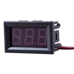 Voltmetre 0.56w 0-30V 3 Telli Kırmızı