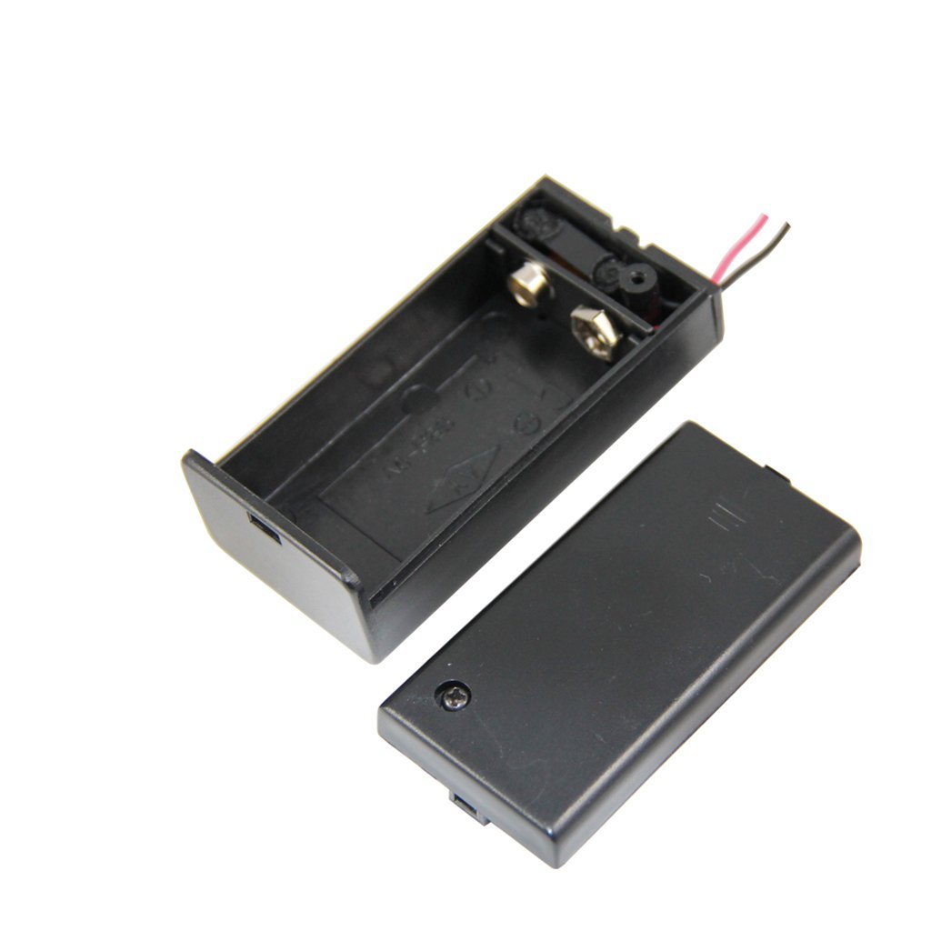 9v Tipi Pil Kapaklı Pil Yuvası