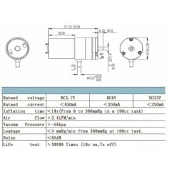 12V Hava Pompa Motoru