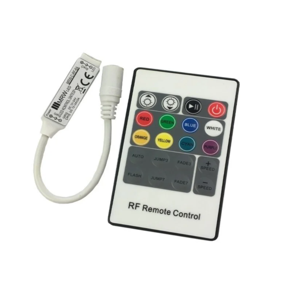 Mervesan MRW-C-RF-6A 6A 12-24V 72W Rgb Şerit Led Kumandası