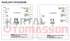 ET8420 SM-RS 9-30VDC/7-24VAC PID Dijital Termostat 48x96mm