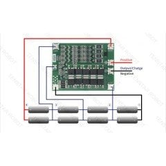 BMS 4S 40A Koruma Kartı Balans Versiyon
