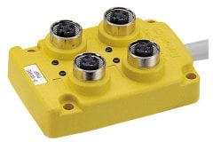 PT4-3DP 4 Adet  12-24VDC DC 3-Kablolu, Led'li Sensör Bağlantı Kutusu