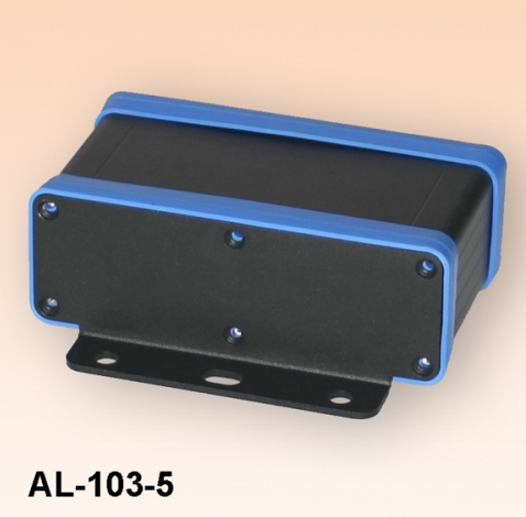 AL-103-5 103 x 33.5 x 50 mm Alüminyum Profil Kutu Siyah Eloksal - Var - Yok