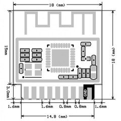 ESP-01M ESP8285 WIFI Modül