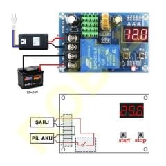 XH-M604 Akü Şarj Kontrol Modülü