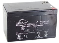 Leoch 12V 12AH Bakımsız Kuru Akü LP12-12.0