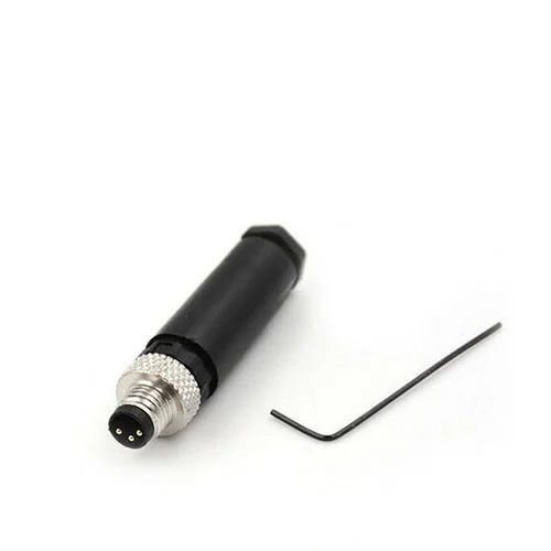 M0803MS M8 3-Pin Erkek Düz Soket