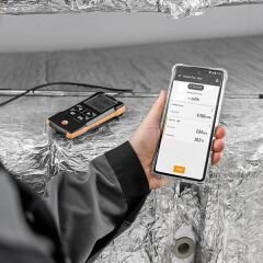 Testo 425 Akıllı Kanal İçi Anemometre | Teleskopik Problu Hava Hızı ve Debi Ölçer