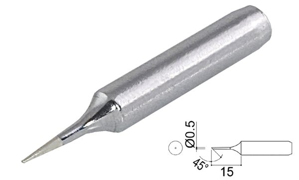 Quick 236 ESD Lehimleme Uçları 0.5mm Kesik Uç