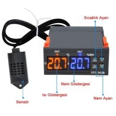 STC-3028 220V Termostat