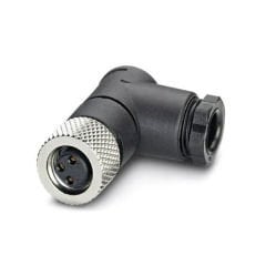 M0803FA M8 3-Pin Dişi 90 Derece Soket