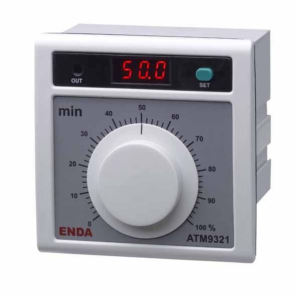 ATM9321 SM 9-30VDC/7-24VAC Analog Zaman Rölesi 96x96