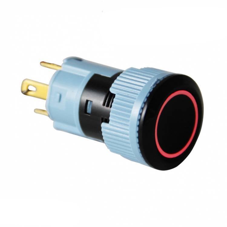 16mm Plastik LED'li Kalıcı Buton