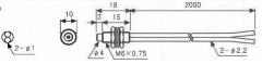 FD-620-10 Standart M6 Vida 120mm Algılama 2m Fiber Optik Kablo (Cisimden Yansımalı)