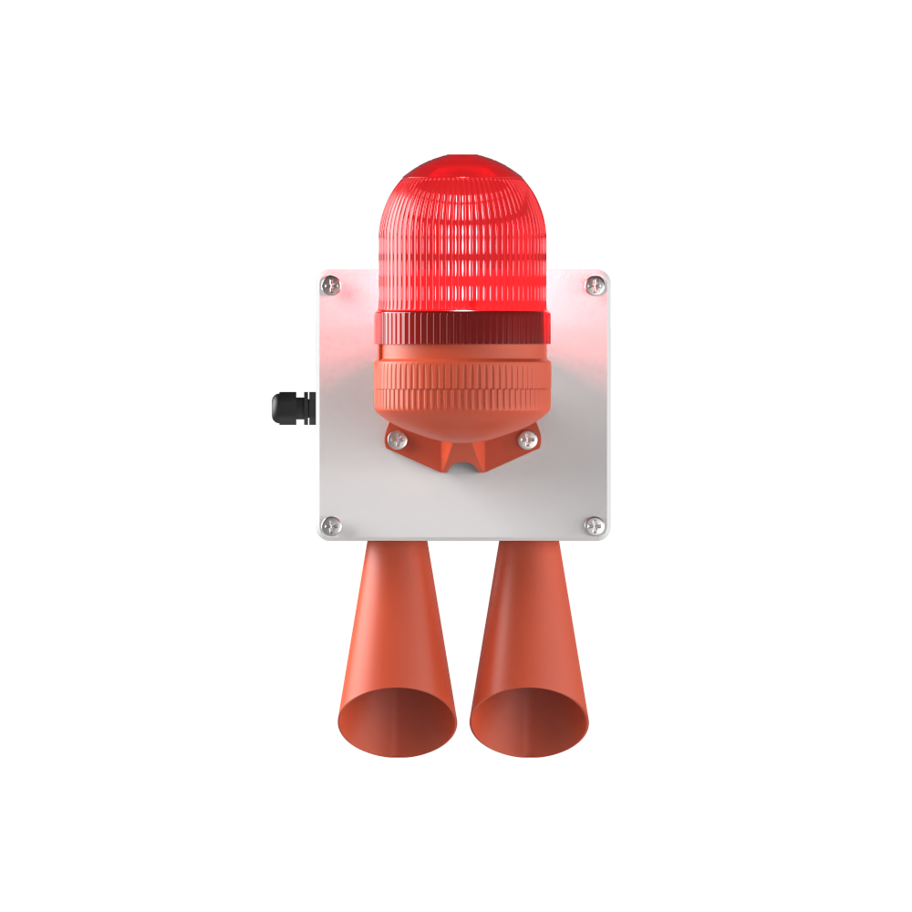 LED Multifonksiyon 2X 43 Ses Elektronik Siren MS 5805.1.110-220VAC