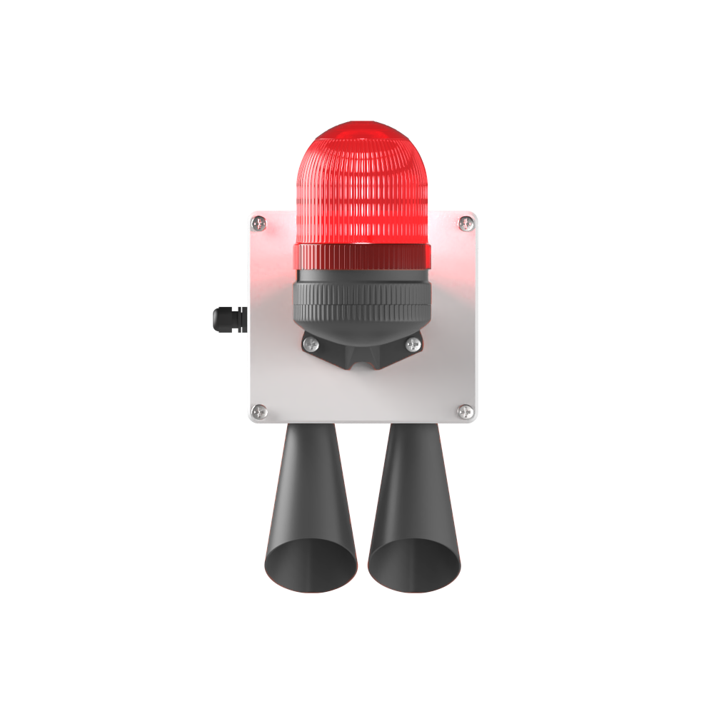 LED Multifonksiyon 2X 43 Ses Elektronik Siren MS 5805.1.12-24VAC/DC