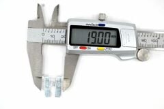 100 Adet 25A Şeffaf Beyaz Standart Oto Bıçak Sigorta 12V - 32V DC