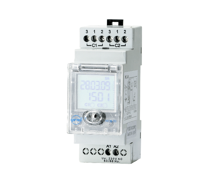 MCB-50 Çift Kontaklı Dijital Zaman Saati