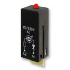 RTLM0110 110-230 VDC LED+KORUMA DİODU(A1+/A2-)