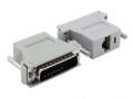 8P/8C Dişi - 25 Pin Erkek D-Sub Adaptör