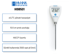 Hanna HI98501 Checktemp Dijital Saplamalı Problu Termometre -50 / 150°C