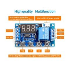 30V Zamanlayıcı Röle Modül