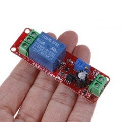 NE555 Zaman Gecikmeli Röle Modülü