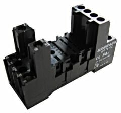 YPT78702 08 PIN RAY TİPİ SOKET VİDALI BAĞLANTI(2 C/0 PT RÖLE İÇİN)