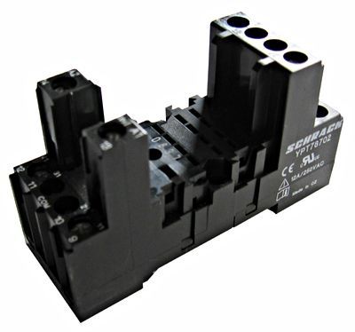 PT78730 11 Pin Ray Tipi Soket Vidalı Bağlantı(3 C/0 PT Röle İçin )