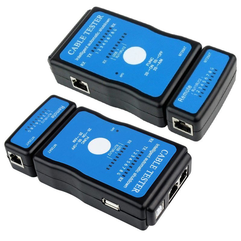 Powermaster USB-RJ11-RJ45 Kablo Test Cihazı M-726AT