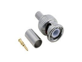 BNC Erkek Sıkmalı Konnektör - RG59