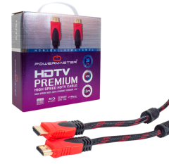 Powermaster 15 Metre Örgülü Kutulu Hdmi Kablo 1.4v 3D