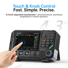 FNIRSI 2D15P 3’ü 1 Arada 100MHz 2 Kanallı Fosfor Osiloskop + Multimetre + Sinyal Jeneratörü