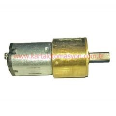 6V 5RPM Çap 12mm Redüktörlü Motor