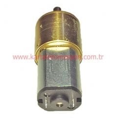 6V 5RPM Çap 12mm Redüktörlü Motor