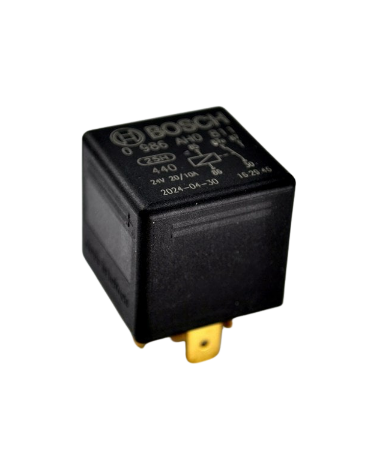 24V 20/10A Çift Platin Mini Röle 5 Fişli Bosch Bosch 0986AH0811 Sapsız