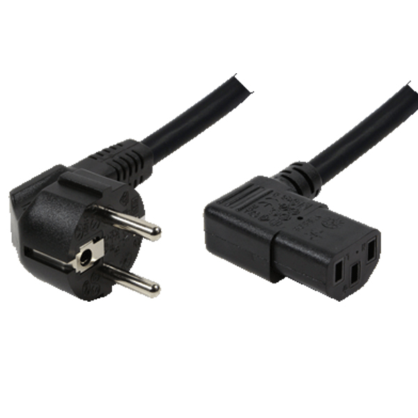 Power Kablo 3x0.75mm 1.8 Mt L Erkek / L Dişi