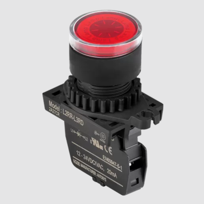 Autonics  L2RR-L3RL Kırmızı Işıklı Sinyal Lamba